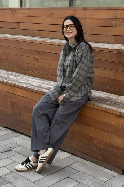 Палаццо темно-сірі