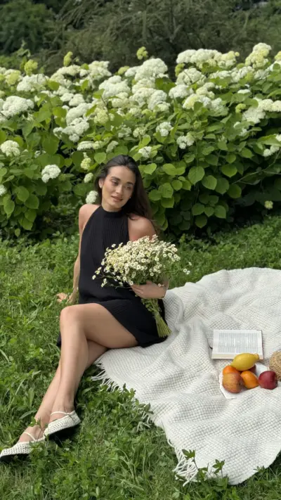 Чорна сукня гофре - Зображення 9