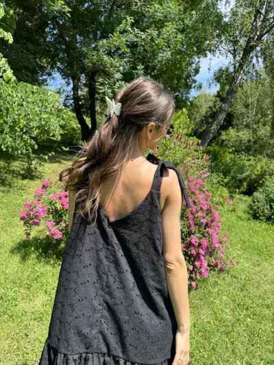 Чорна сукня прошва