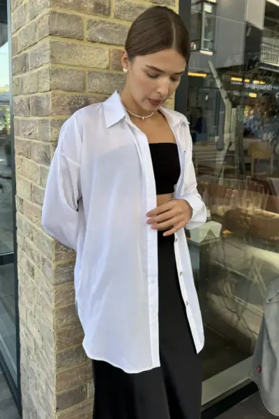 Сорочка Роял котон біла