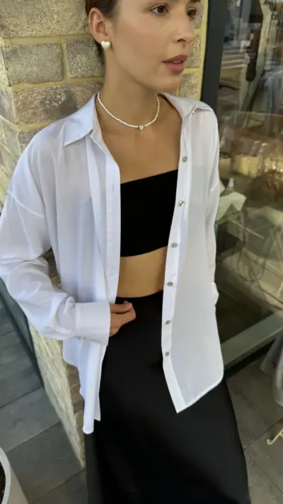 Сорочка Роял котон біла