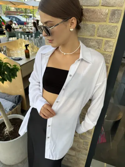 Сорочка Роял котон біла