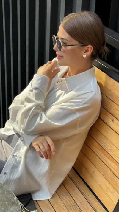 Сорочка Роял котон біла