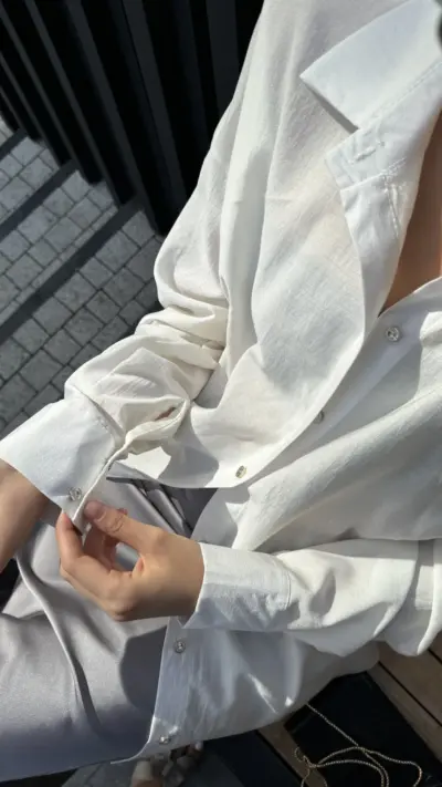 Сорочка Роял котон біла