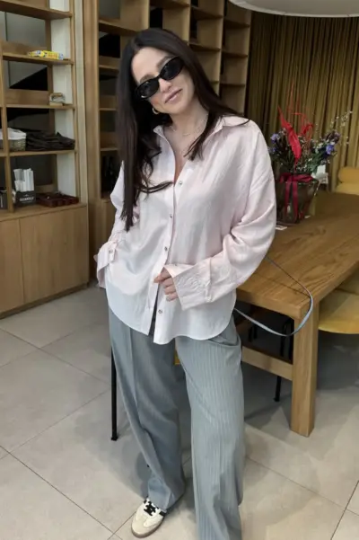 Сорочка Роял котон рожева