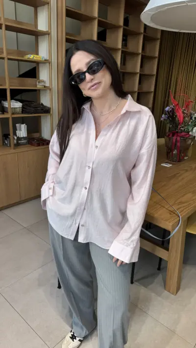 Сорочка Роял котон рожева