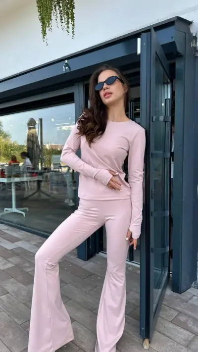 Костюм Сігма кольору пудра