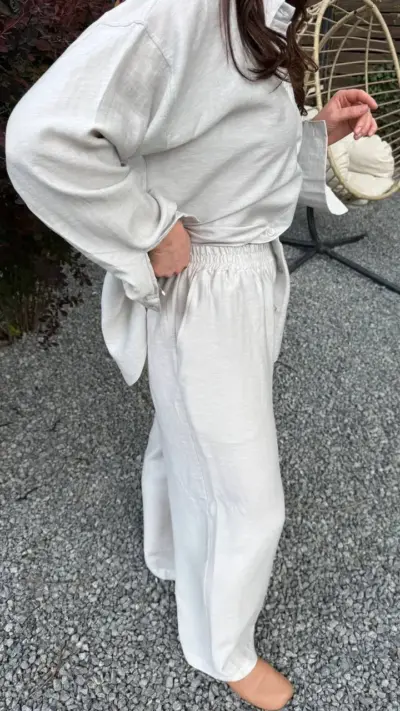 Костюм віскоза срібний - Зображення 6