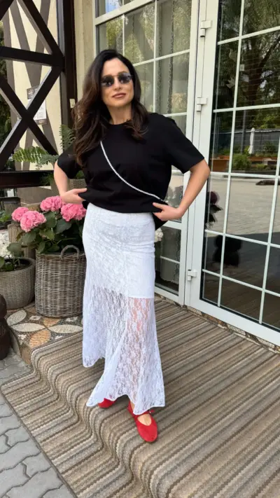 Інста-спідничка мереживна