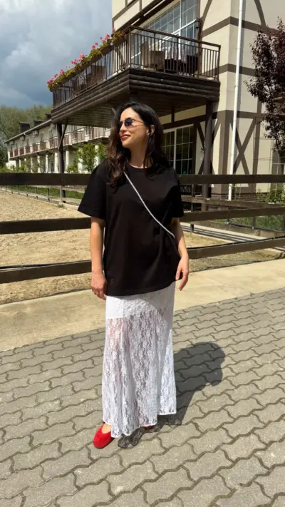 Інста-спідничка мереживна - Зображення 5