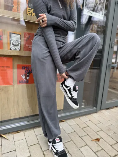 Термо костюм пума графіт - Зображення 2